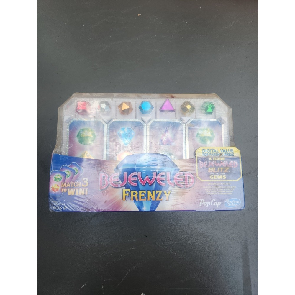 Bejeweled Frenzy Board Game by Hasbro PopCap 2012 SEALED New Factory Wrap